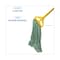 Boardwalk Medium Looped-End Wet Mop, Green, Cotton/Rayon/Synthetic, PK12 BWK502GNNB - alternate 2